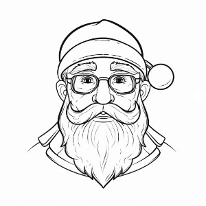 Christmas coloring page