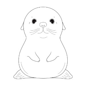 Seal Ocean's Curious Visitor