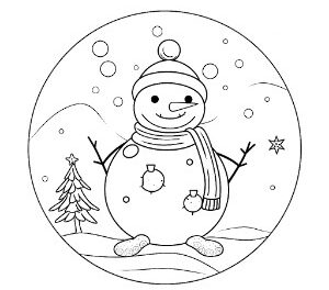 Merry Snowman Merriment