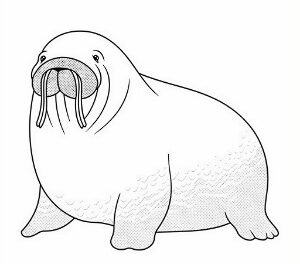 Walrus Whimsy Coloring Expedition