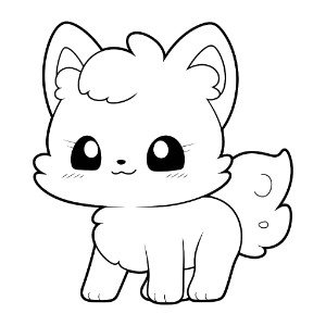 Arctic Fox coloring pages ??? Coloring corner